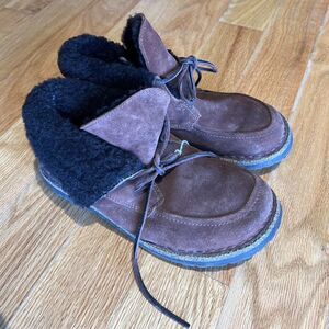 Birkenstock Women's Birkenstock Bakki Ankle Boots 38 Suede Shearling